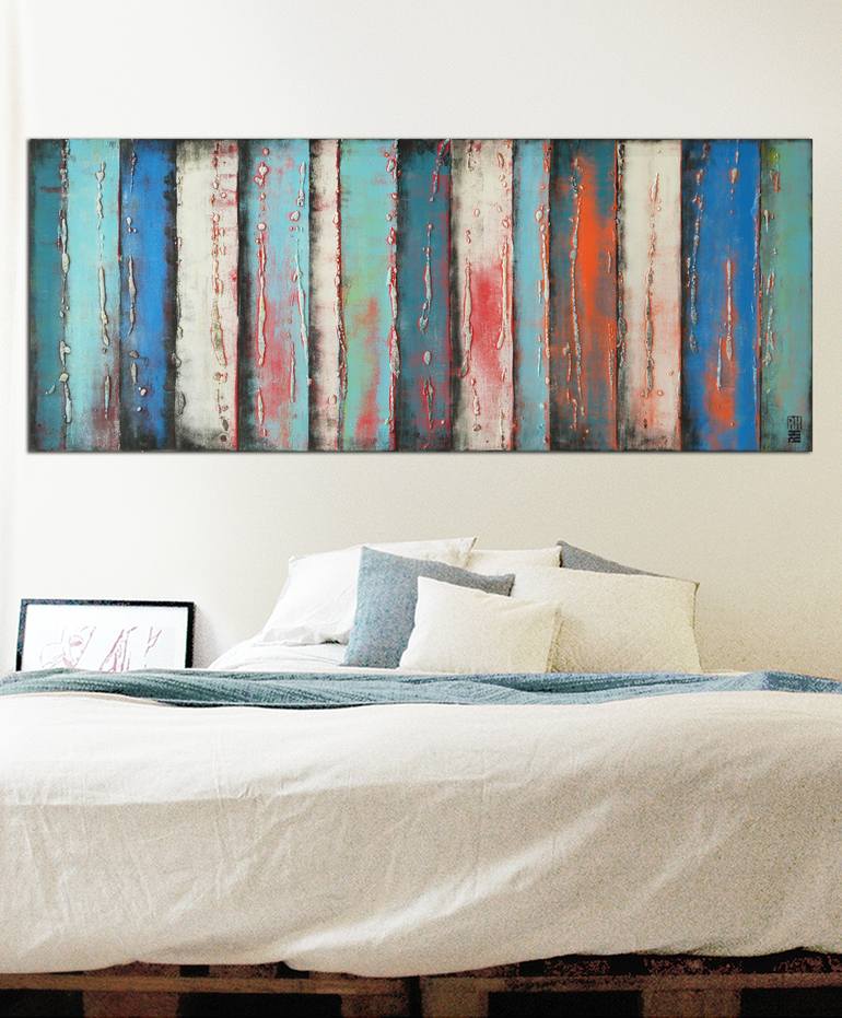 Original Abstract Painting by Ronald Hunter