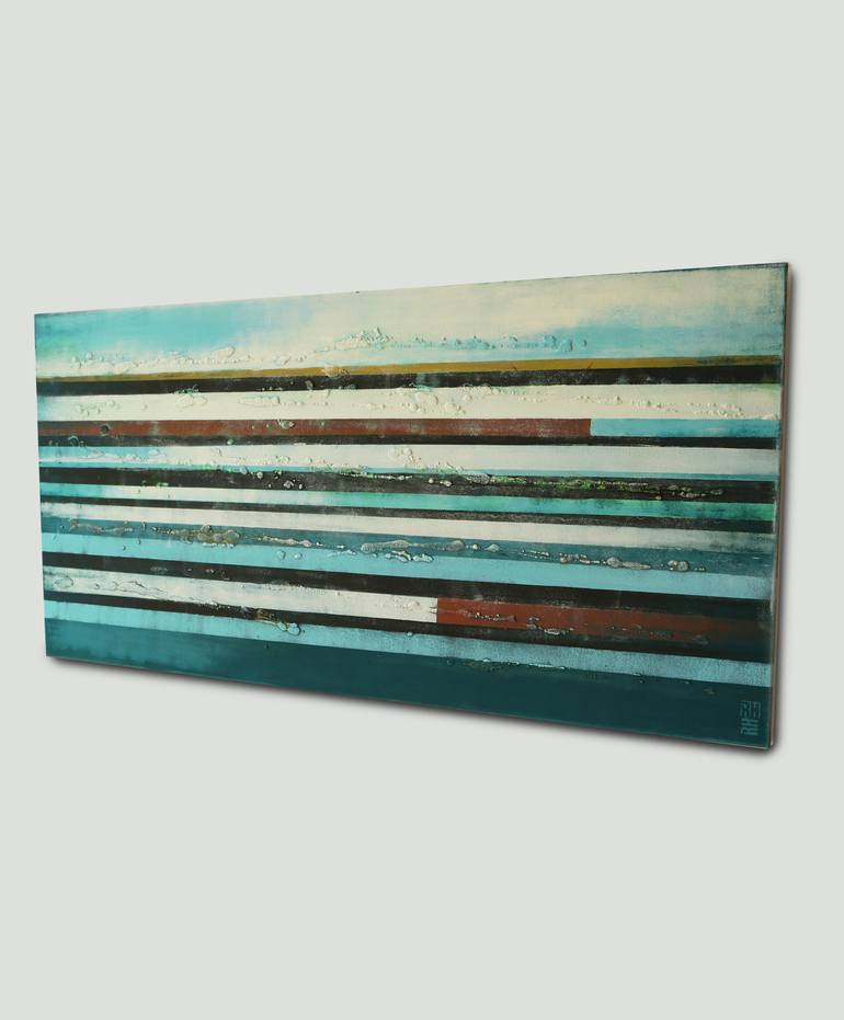 Original Modern Abstract Painting by Ronald Hunter