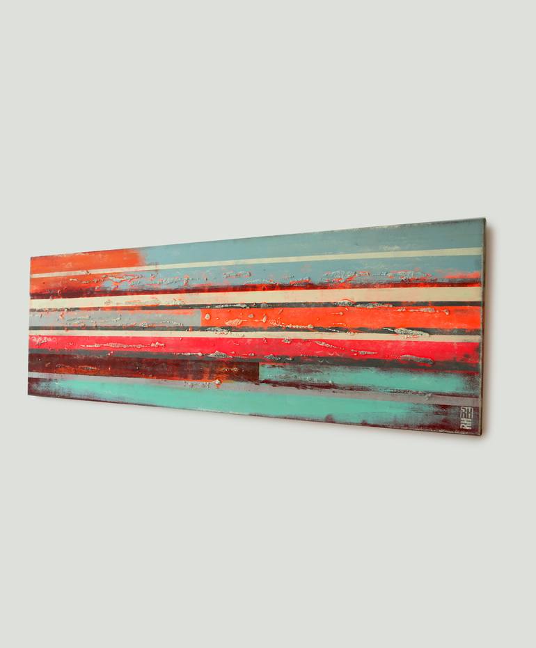 Original Abstract Painting by Ronald Hunter