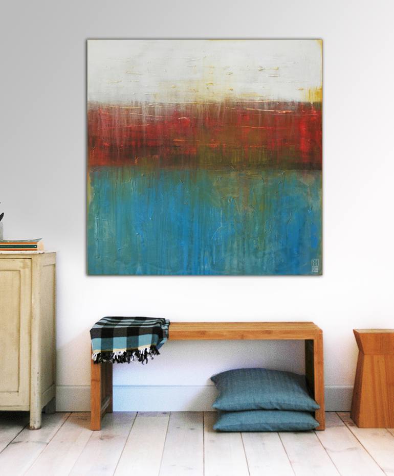 Original Abstract Painting by Ronald Hunter