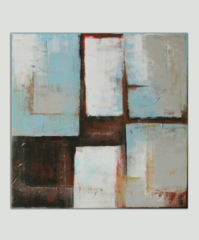 Original Minimalism Abstract Painting by Ronald Hunter