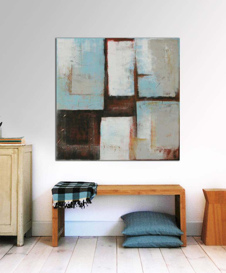 Original Minimalism Abstract Painting by Ronald Hunter