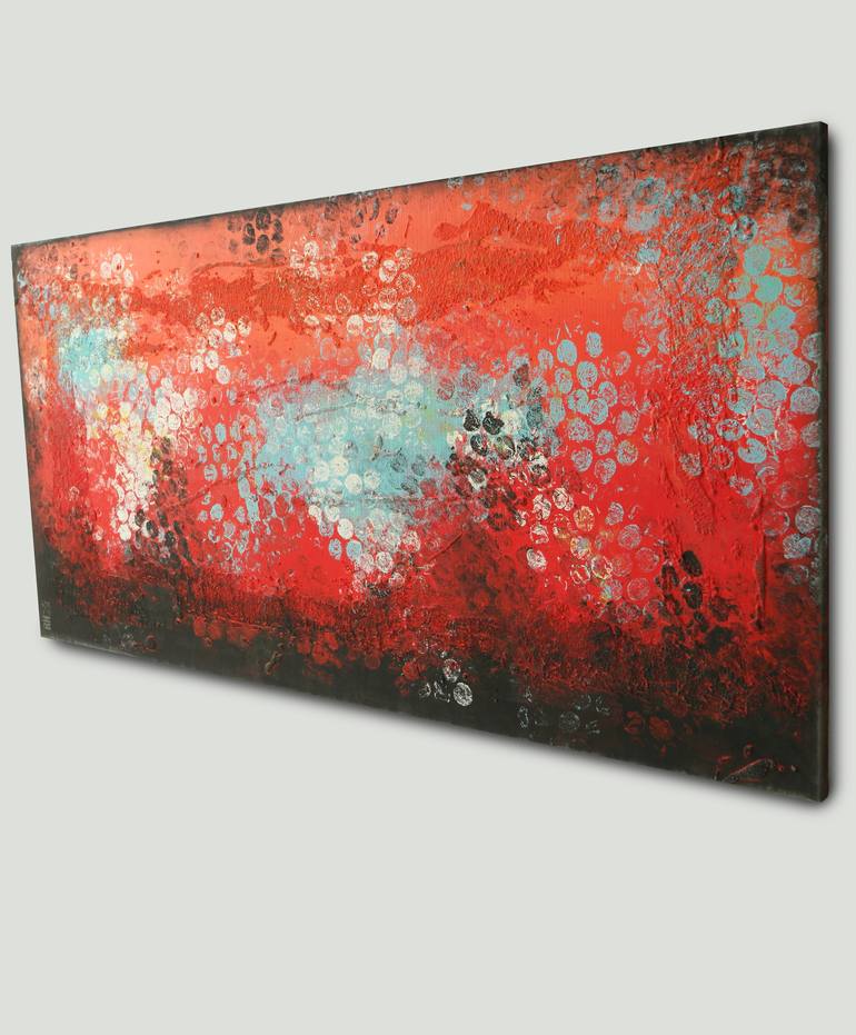 Original Abstract Expressionism Abstract Painting by Ronald Hunter