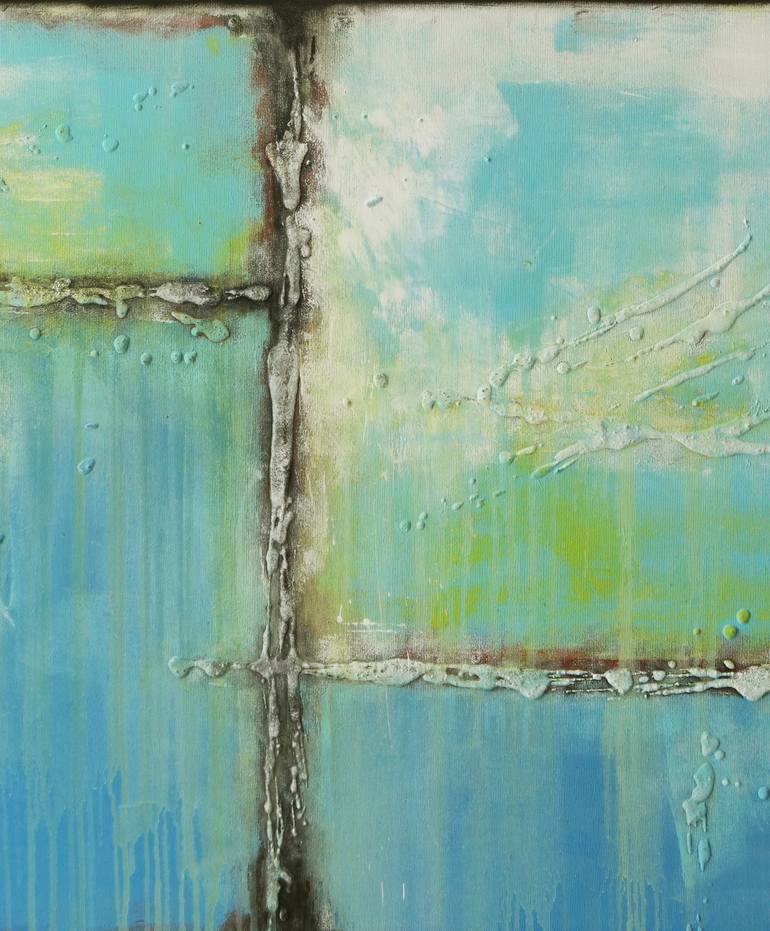 Original Abstract Painting by Ronald Hunter