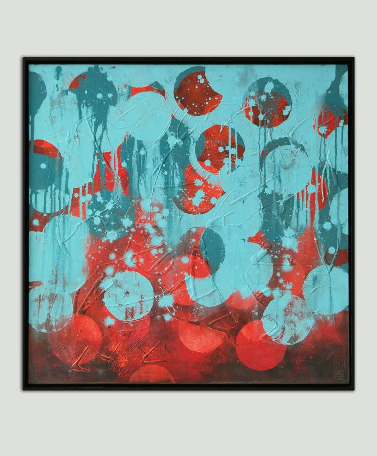 Original Abstract Painting by Ronald Hunter