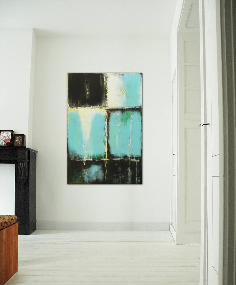 Original Abstract Painting by Ronald Hunter