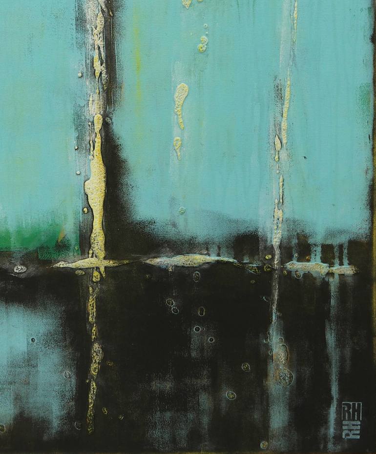 Original Modern Abstract Painting by Ronald Hunter