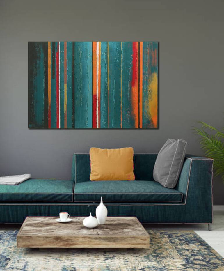 Original Modern Abstract Painting by Ronald Hunter