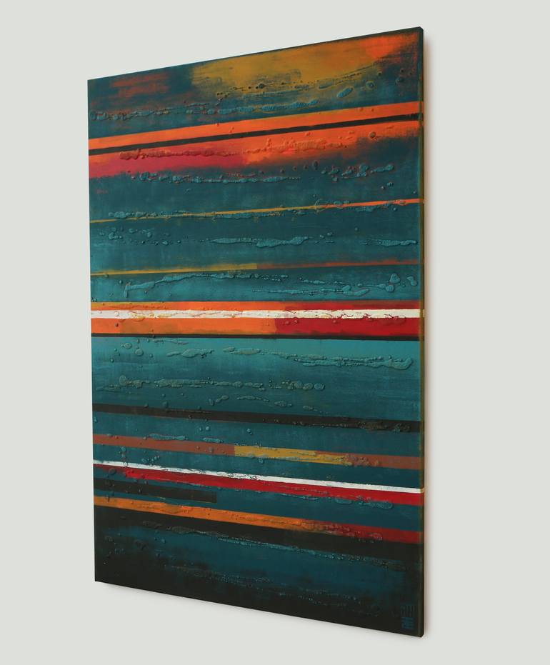 Original Abstract Painting by Ronald Hunter