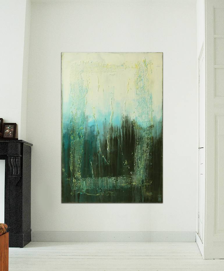 Original Abstract Painting by Ronald Hunter