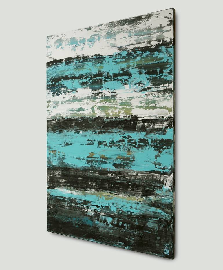 Original Abstract Painting by Ronald Hunter