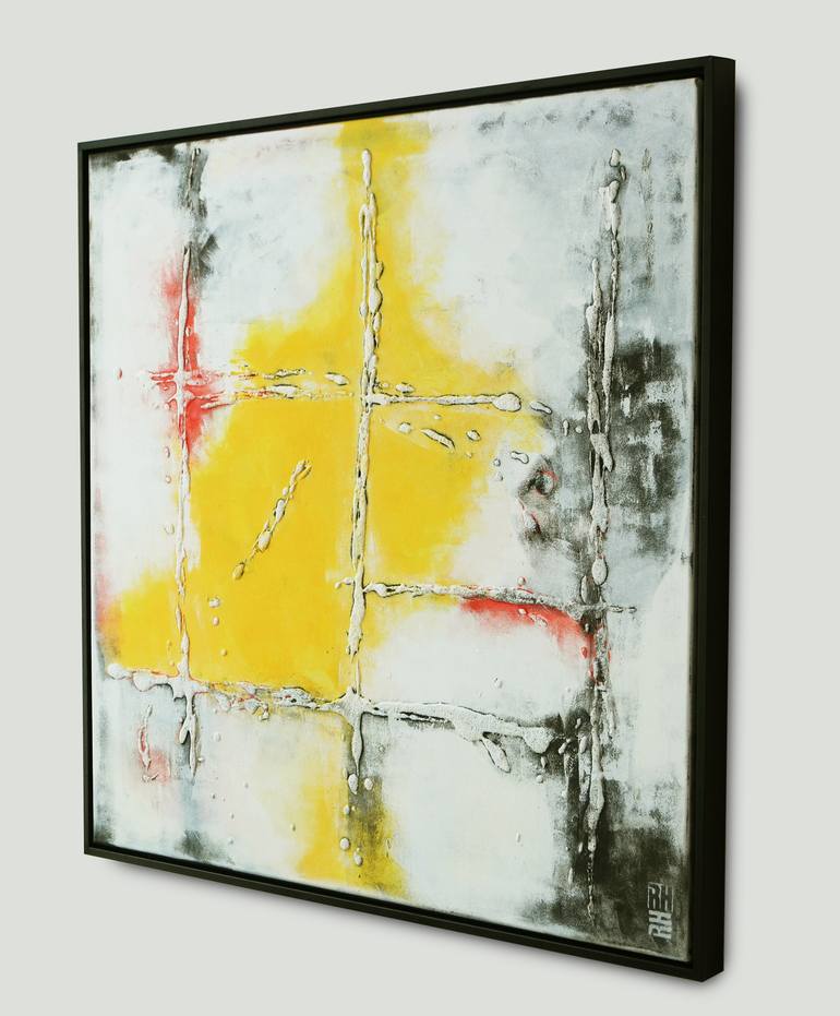 Original Minimalism Abstract Painting by Ronald Hunter