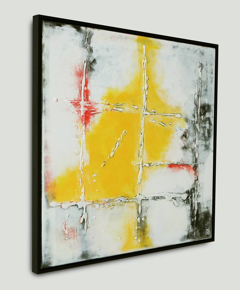 Original Minimalism Abstract Painting by Ronald Hunter