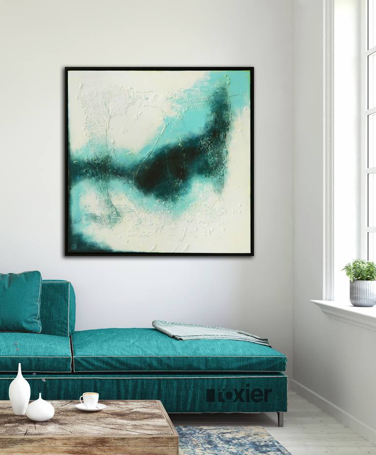 Original Modern Abstract Painting by Ronald Hunter