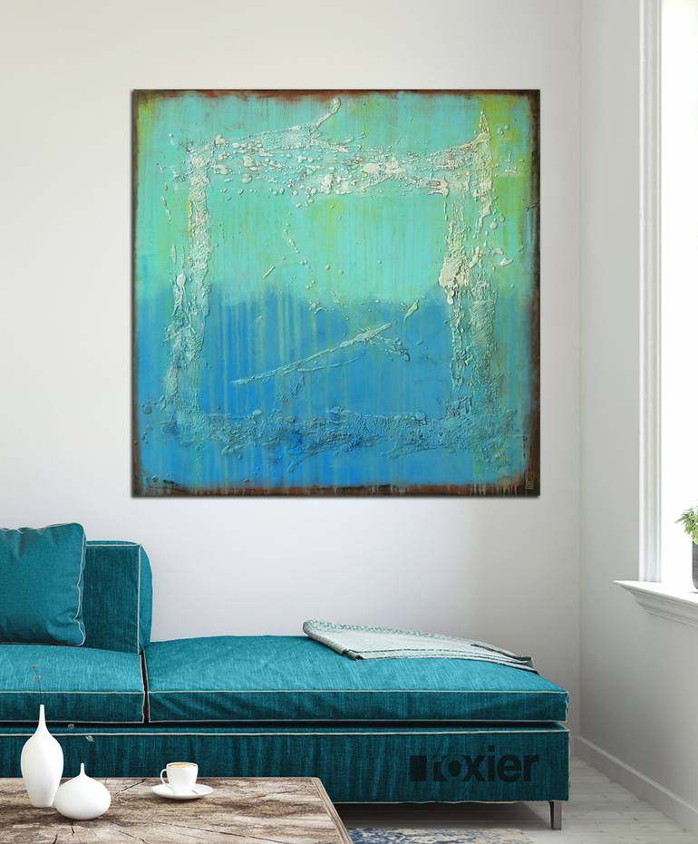 Original Minimalism Abstract Painting by Ronald Hunter