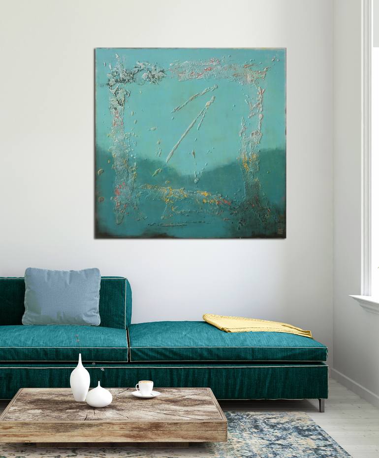 Original Minimalism Abstract Painting by Ronald Hunter