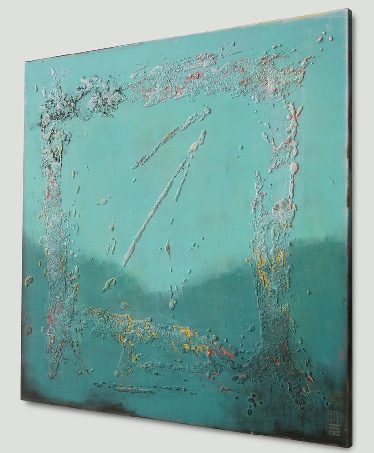 Original Minimalism Abstract Painting by Ronald Hunter