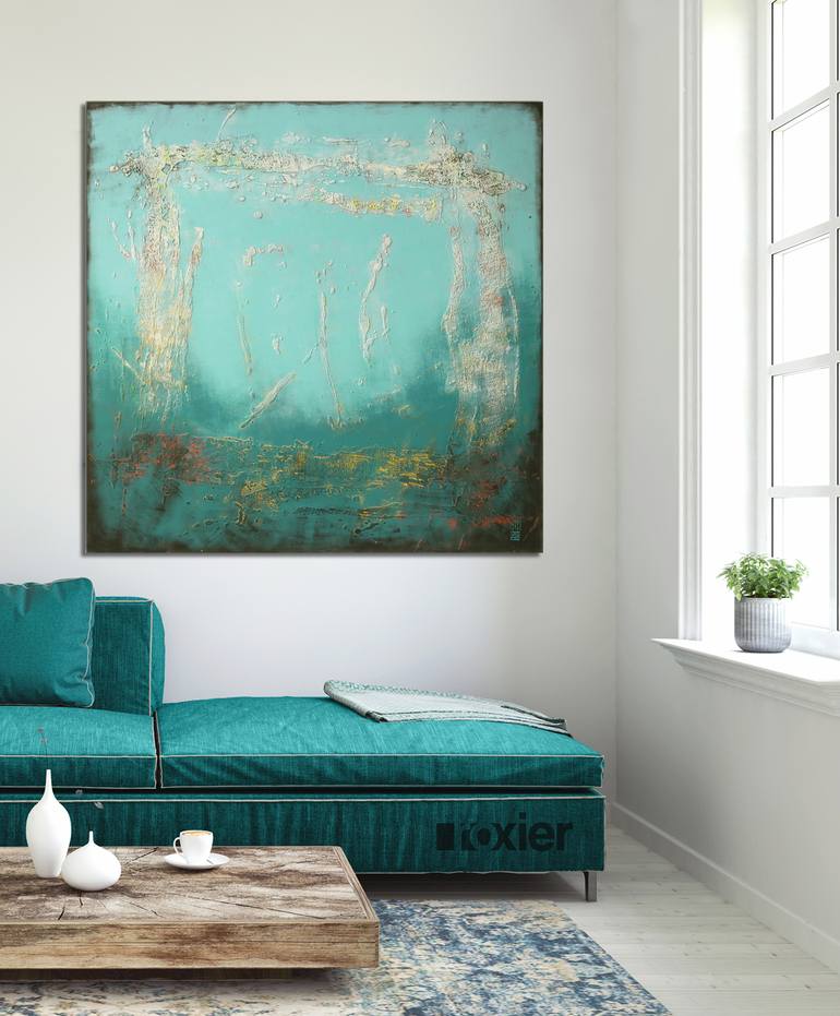 Original Abstract Painting by Ronald Hunter