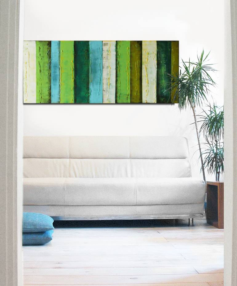 Original Abstract Painting by Ronald Hunter