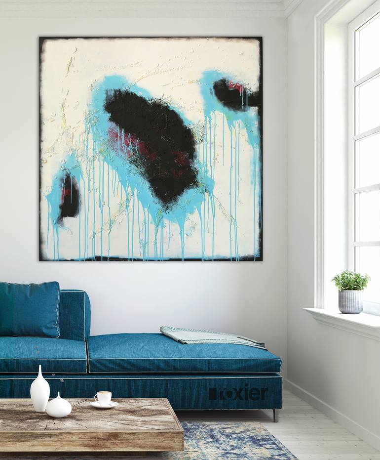 Original Abstract Painting by Ronald Hunter