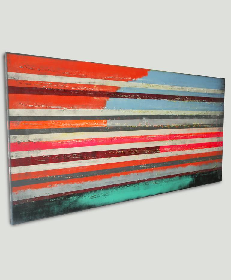 Original Modernism Abstract Painting by Ronald Hunter