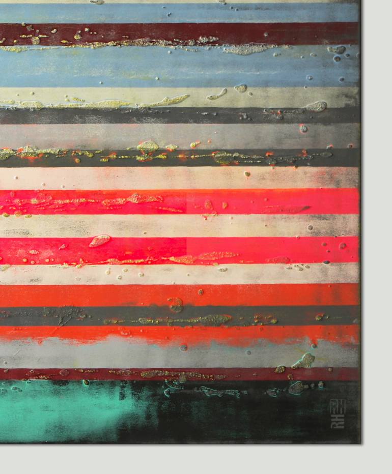 Original Modernism Abstract Painting by Ronald Hunter
