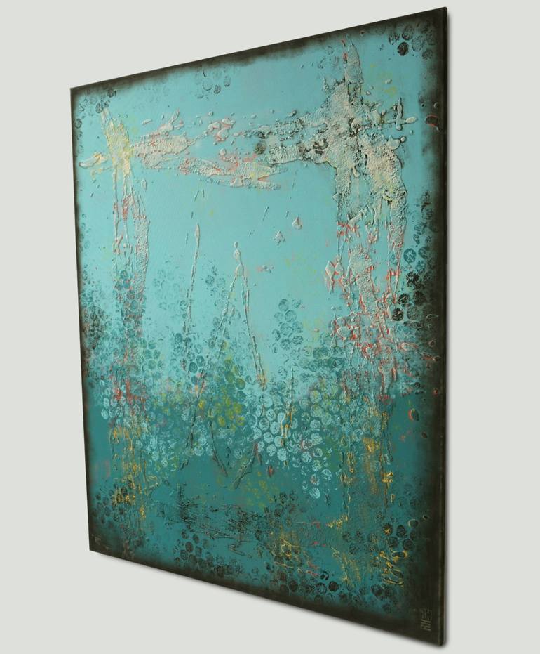 Original Abstract Painting by Ronald Hunter