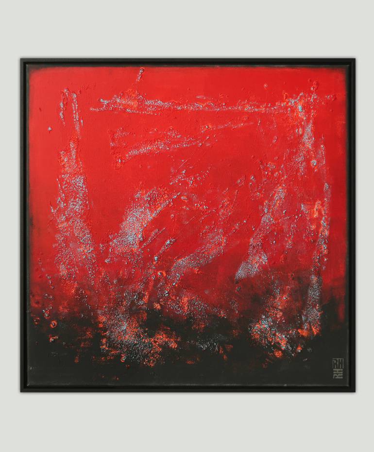 Original Abstract Painting by Ronald Hunter