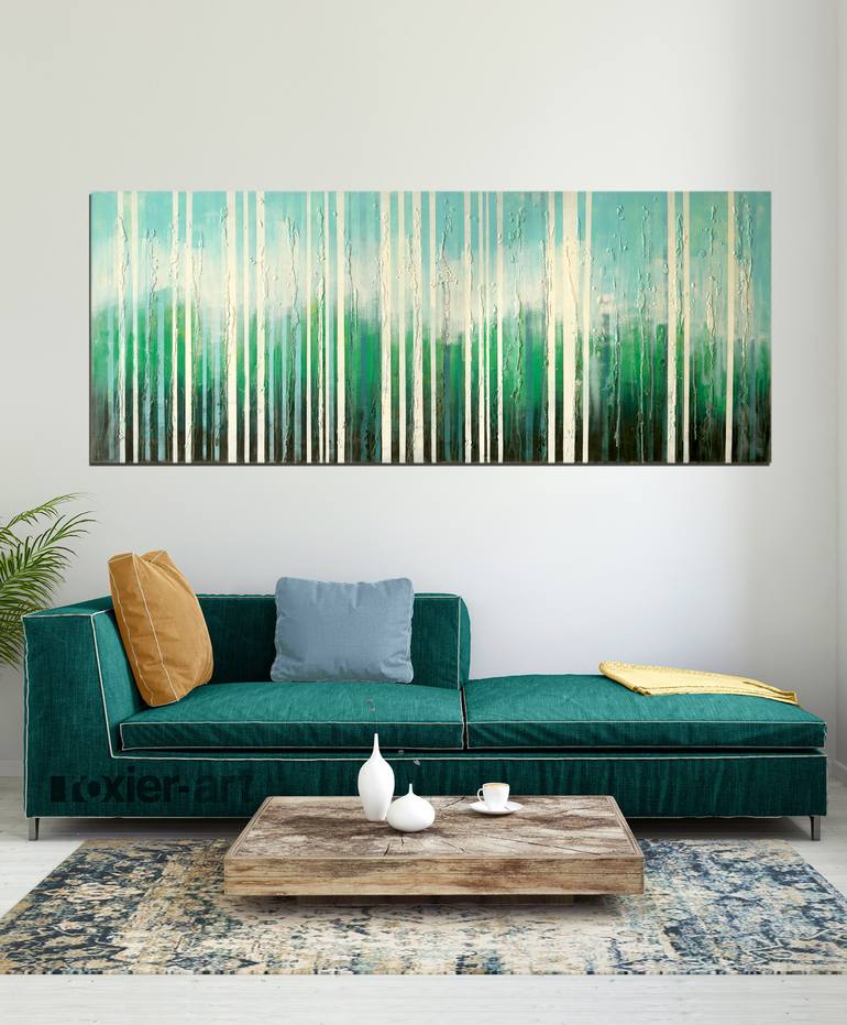 Original Abstract Painting by Ronald Hunter