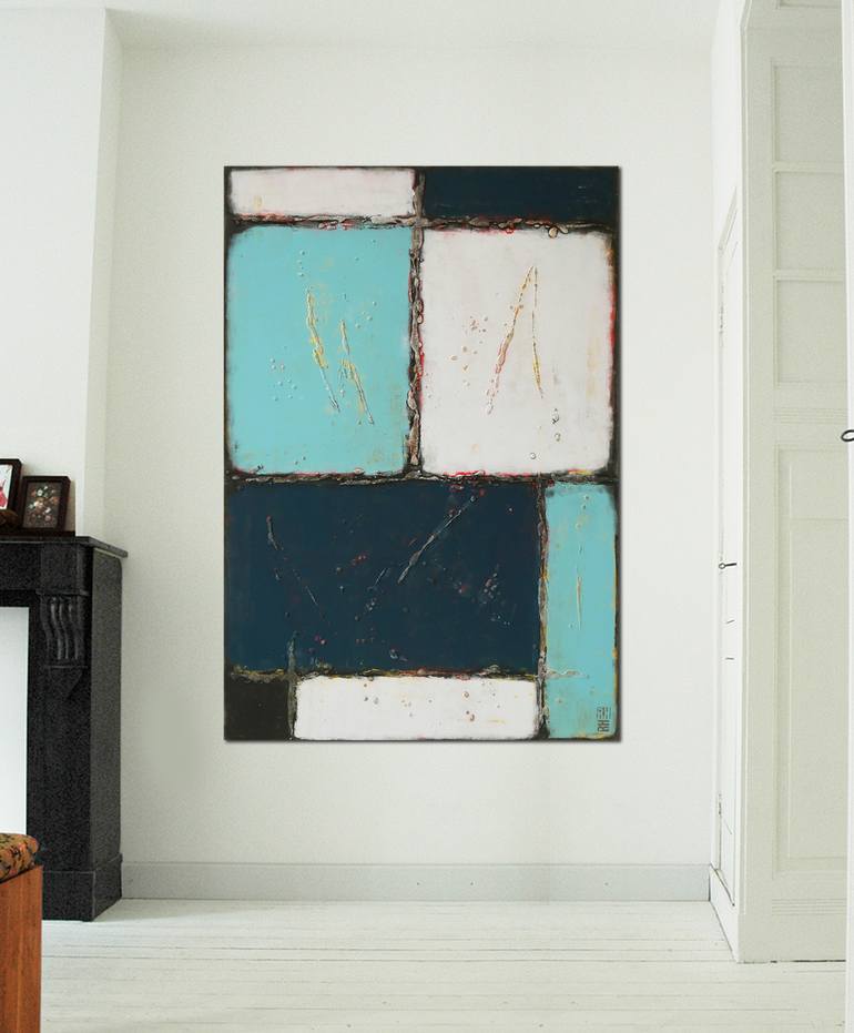 Original Modern Abstract Painting by Ronald Hunter