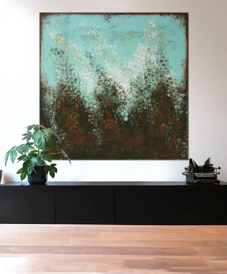 Original Abstract Painting by Ronald Hunter