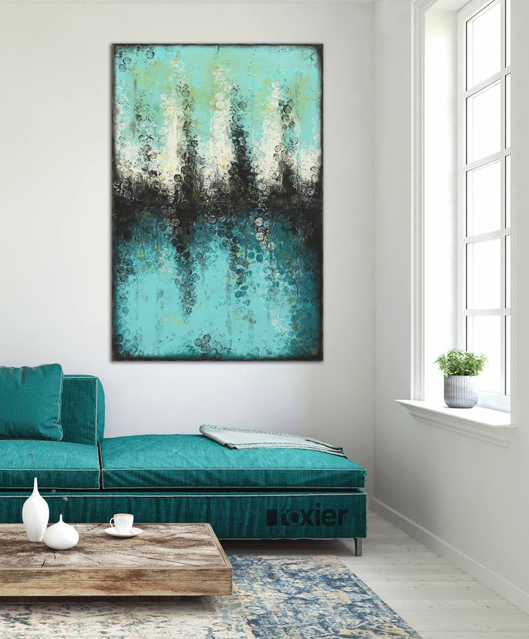 Original Modern Abstract Painting by Ronald Hunter