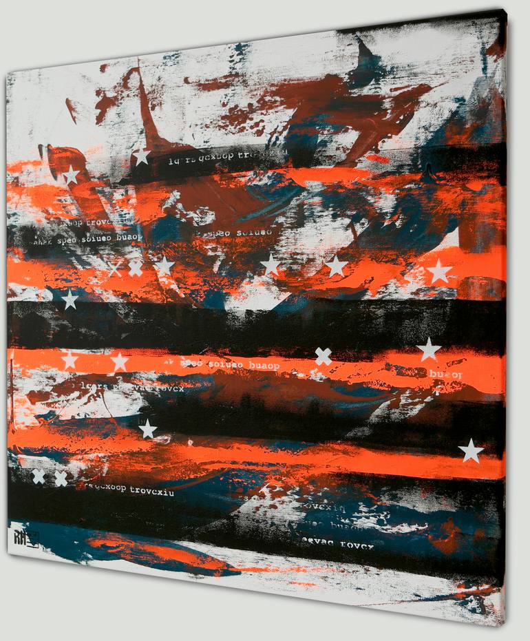 Original Modern Abstract Painting by Ronald Hunter