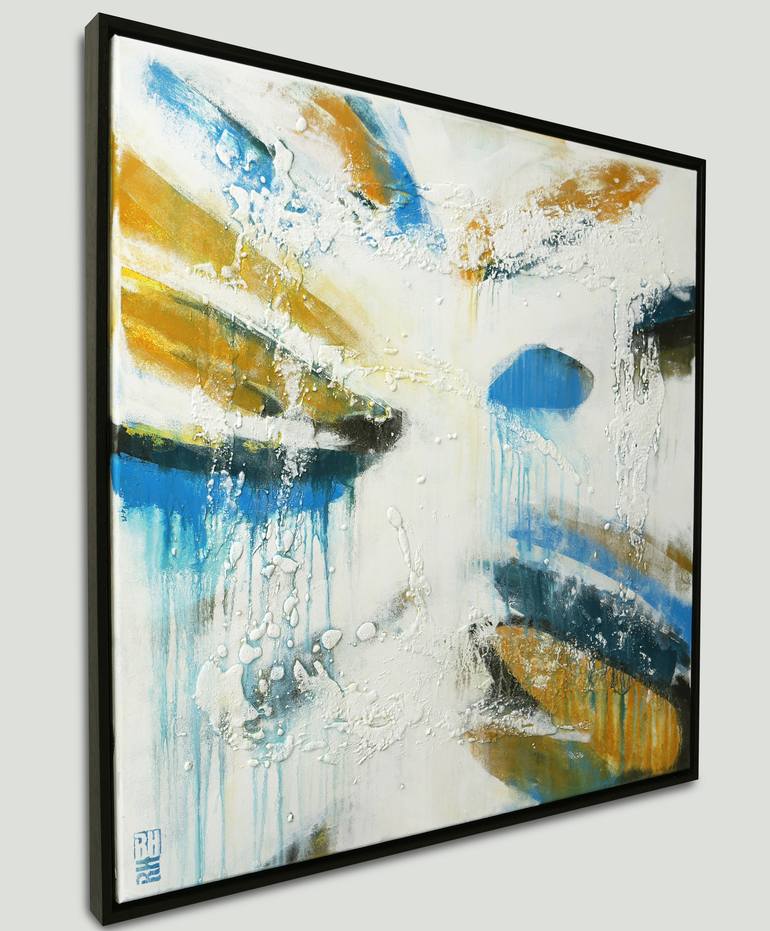 Original Modern Abstract Painting by Ronald Hunter