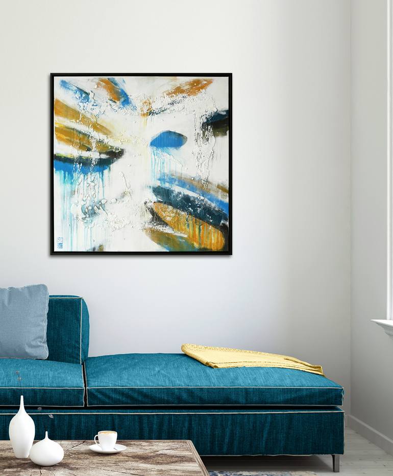 Original Modern Abstract Painting by Ronald Hunter