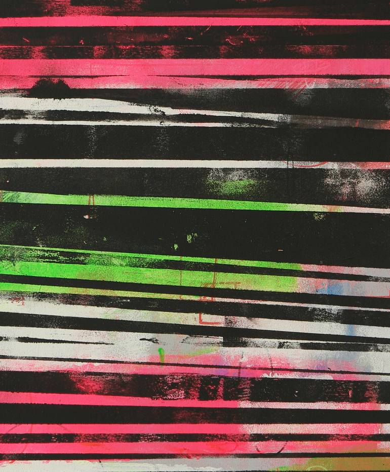 Original Abstract Painting by Ronald Hunter