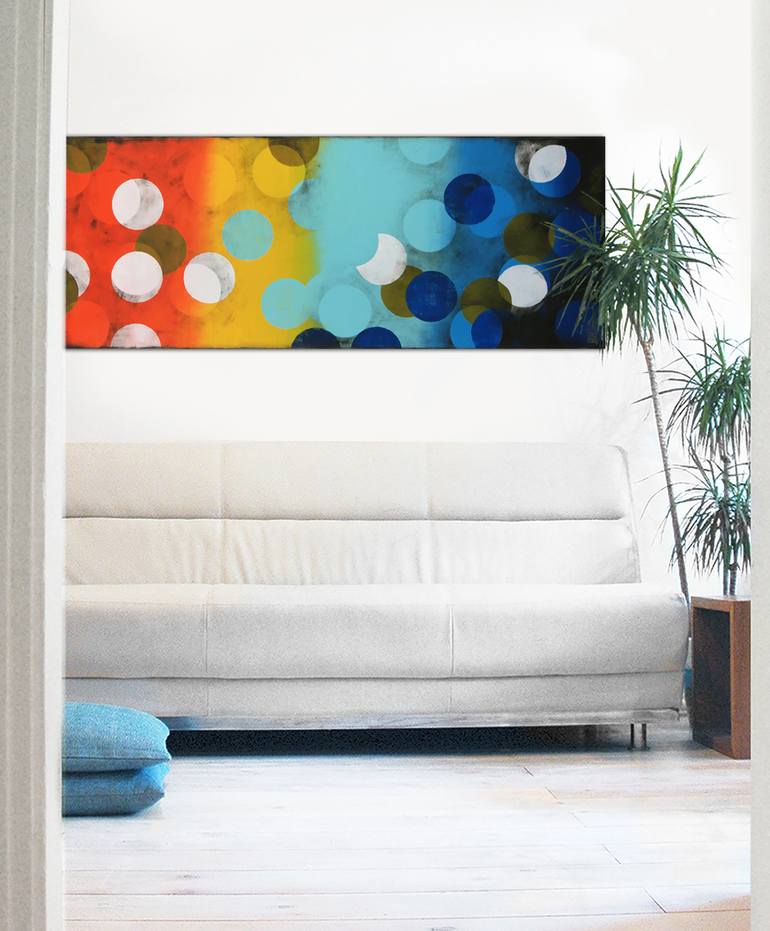 Original Abstract Painting by Ronald Hunter