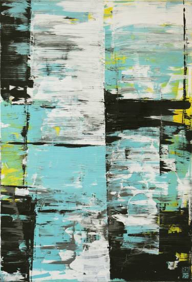 Original Abstract Paintings by Ronald Hunter