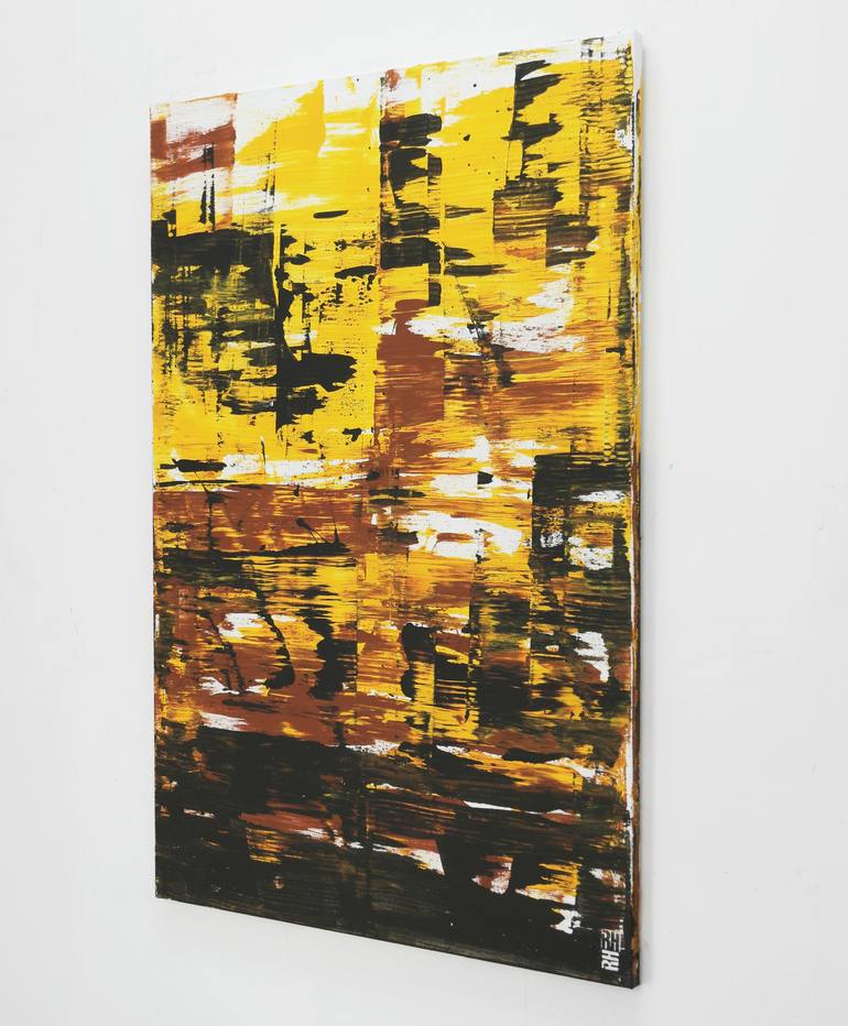 Original Abstract Expressionism Abstract Painting by Ronald Hunter
