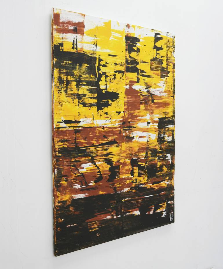 Original Abstract Expressionism Abstract Painting by Ronald Hunter