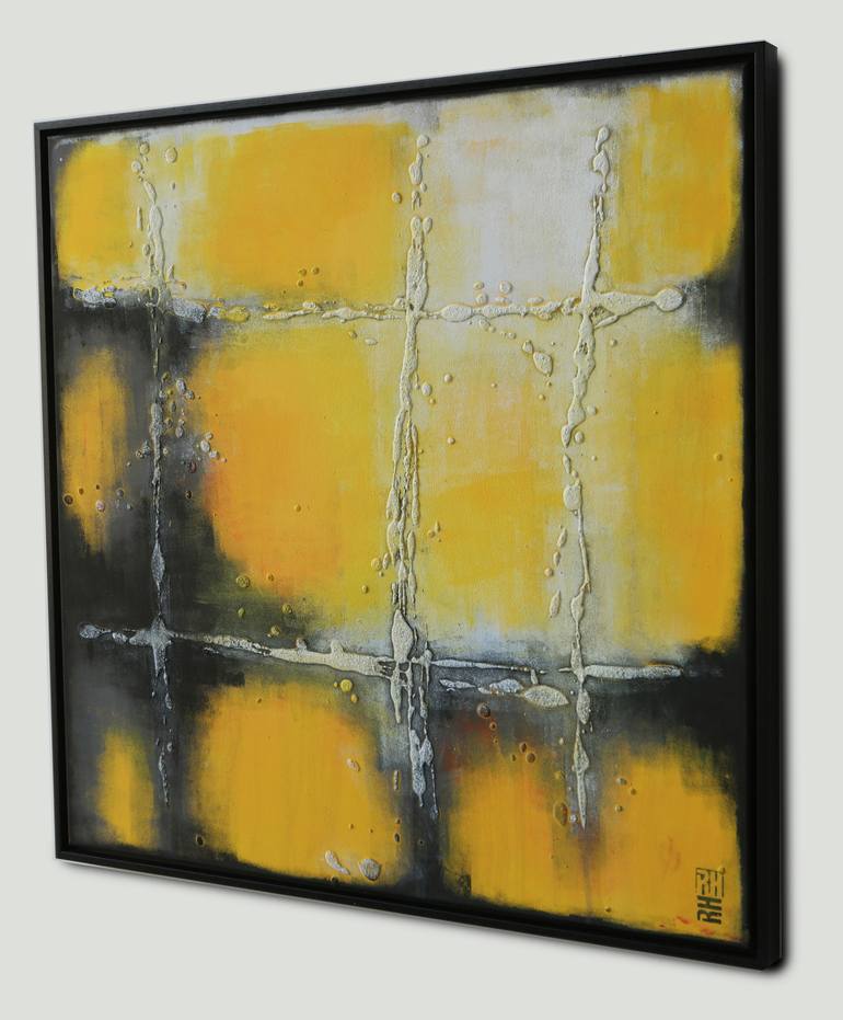 Original Abstract Painting by Ronald Hunter