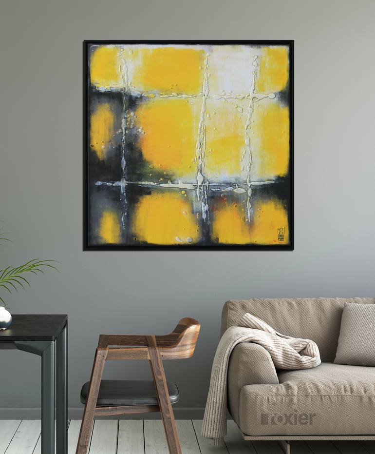 Original Modern Abstract Painting by Ronald Hunter