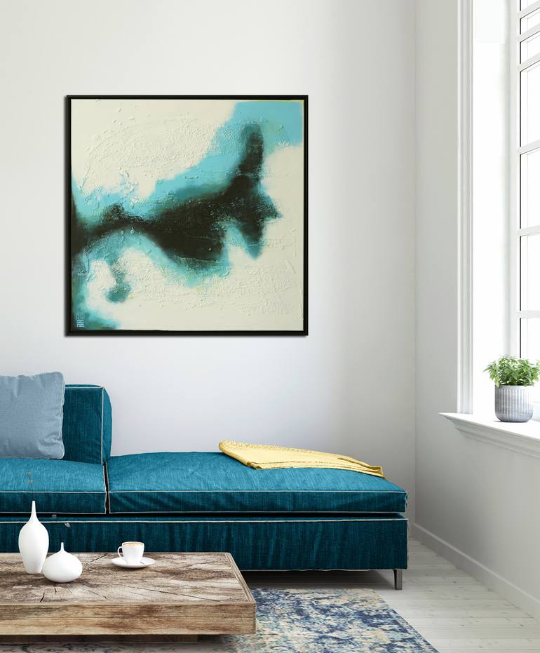 Original Abstract Painting by Ronald Hunter