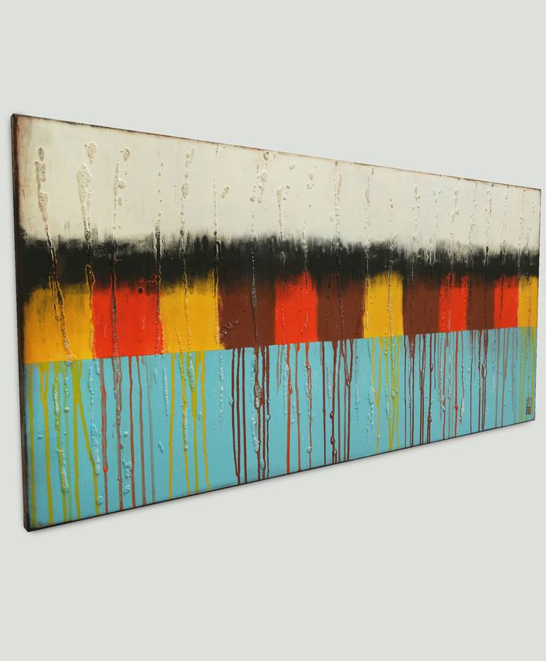 Original Abstract Painting by Ronald Hunter