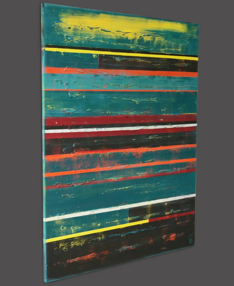 Original Modern Abstract Painting by Ronald Hunter