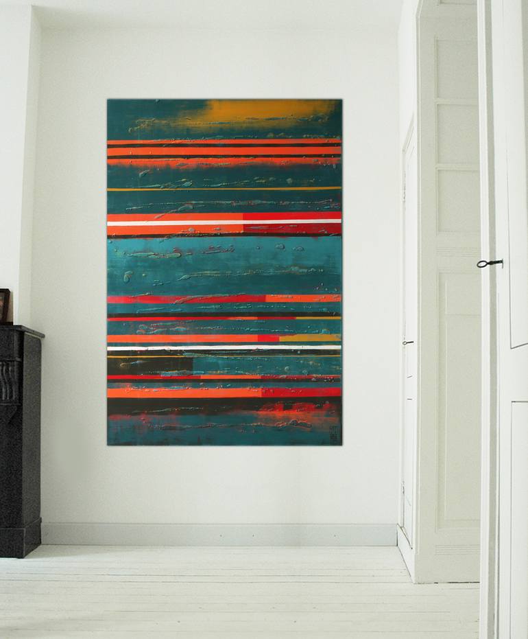 Original Modern Abstract Painting by Ronald Hunter