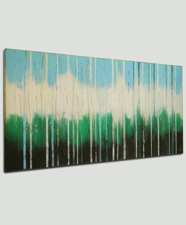 Original Modern Abstract Painting by Ronald Hunter