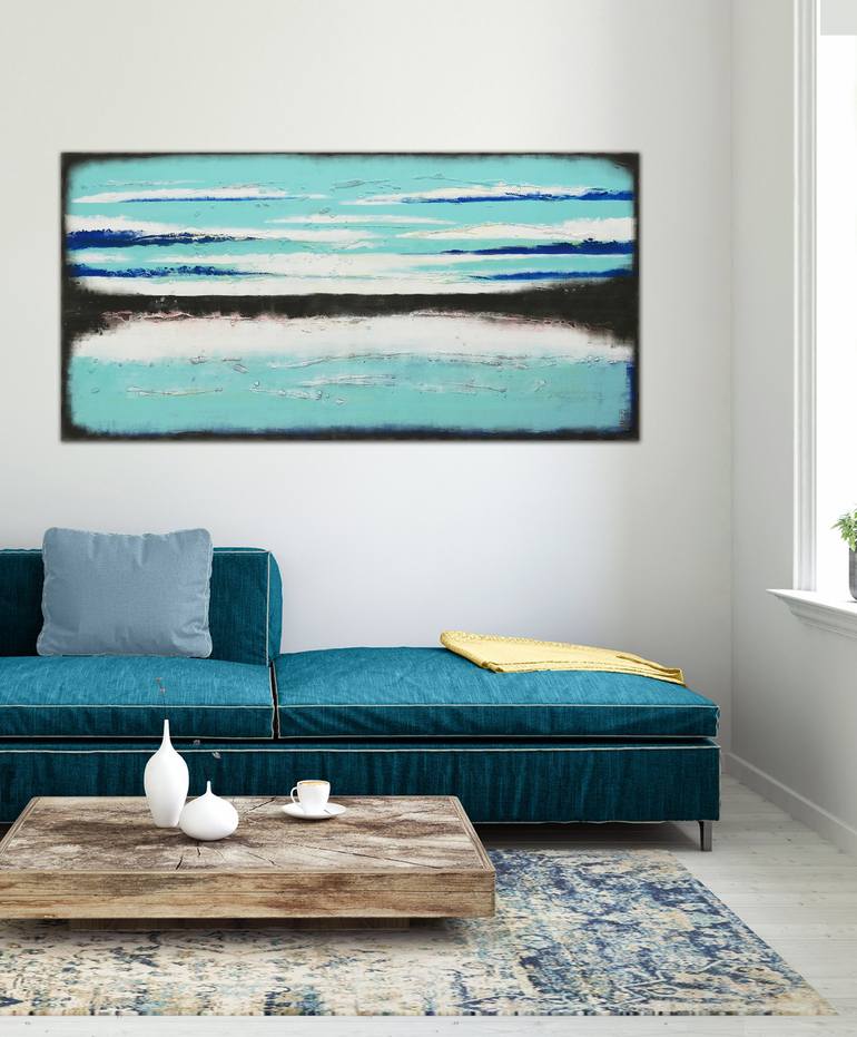 Original Modern Abstract Painting by Ronald Hunter