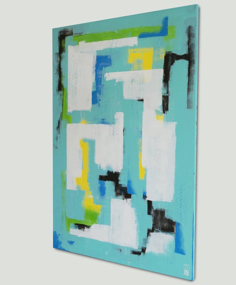 Original Modern Abstract Painting by Ronald Hunter