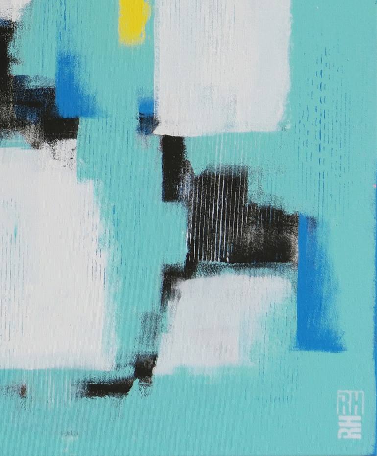 Original Modern Abstract Painting by Ronald Hunter